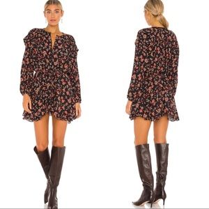 Free People Women's Flower Fields Mini Dress